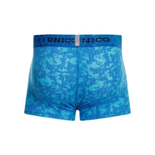 Mundo Unico Espina bleu/print sport trunk