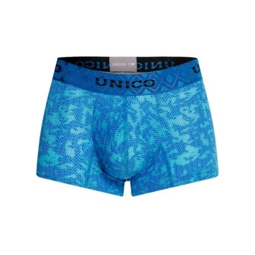 Mundo Unico Espina bleu/print sport trunk
