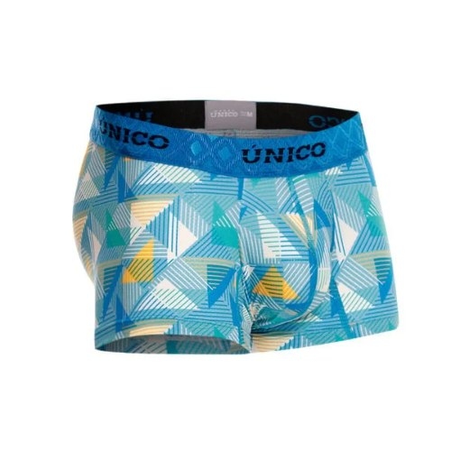 Mundo Unico Escalena bleu/print sport trunk