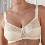 Rosa Faia Lace Rose champagne soutien-gorge sans armatures en dentelle