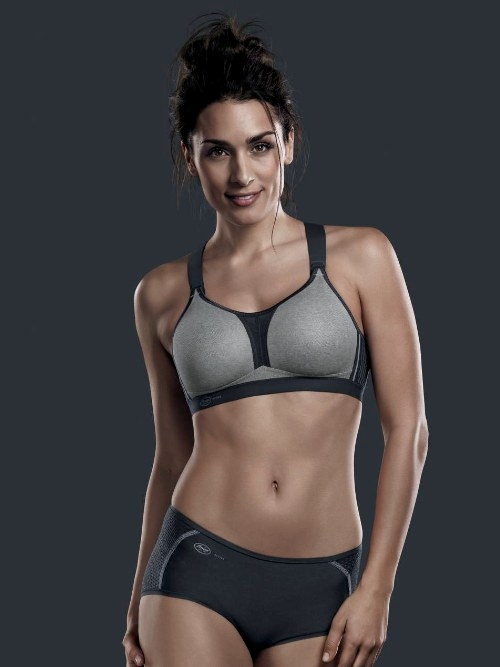 Anita Active DynamiX Star gris soutien-gorge de sport