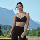 Anita Active Collants de sport Compression PanAlp noir/gris soutien-gorge de sport