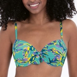 Maillots de bain Rosa Faia Eleonore vert haut de bikini préformé