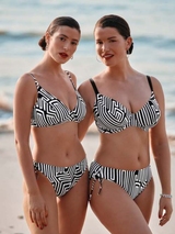 Maillots de bain Rosa Faia Minou noir haut de bikini préformé