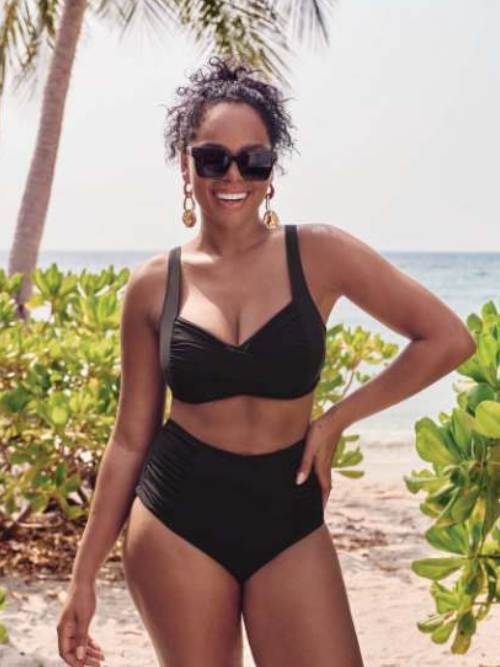 Maillots de bain Anita Elle noir soutien-gorge bikini corbeille