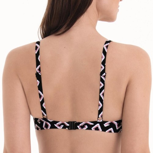 Maillots de bain Rosa Faia Maja noir haut de bikini préformé