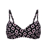 Maillots de bain Rosa Faia Maja noir haut de bikini préformé