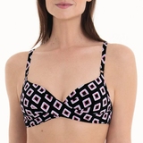 Maillots de bain Rosa Faia Maja noir haut de bikini préformé