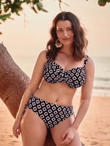 Maillots de bain Rosa Faia Aurora noir soutien-gorge bikini corbeille