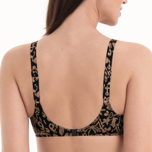 Maillots de bain Rosa Faia Sibel noir/brun soutien-gorge bikini corbeille