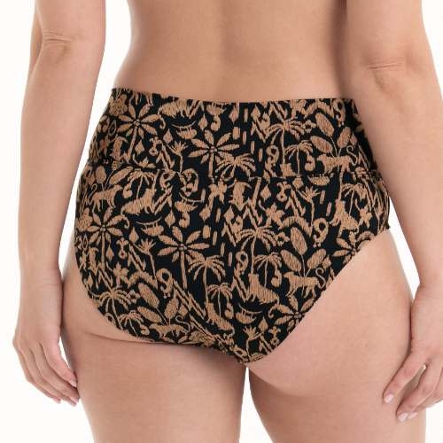 Maillots de bain Rosa Faia Lorena noir/brun slip de bikini