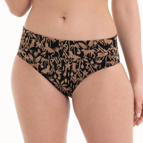 Maillots de bain Rosa Faia Lorena noir/brun slip de bikini