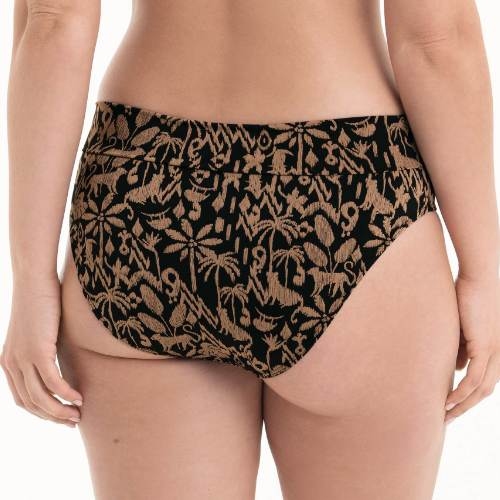 Maillots de bain Rosa Faia Lorena noir/brun slip de bikini