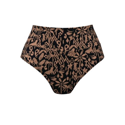 Maillots de bain Rosa Faia Lorena noir/brun slip de bikini