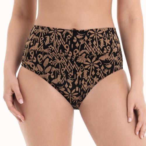 Maillots de bain Rosa Faia Lorena noir/brun slip de bikini