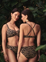Maillots de bain Rosa Faia Ive noir/brun slip de bikini