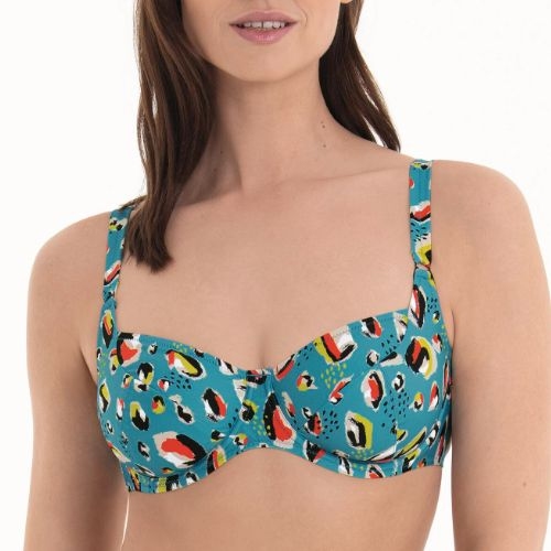 Maillots de bain Rosa Faia Federica turquoise soutien-gorge bikini corbeille