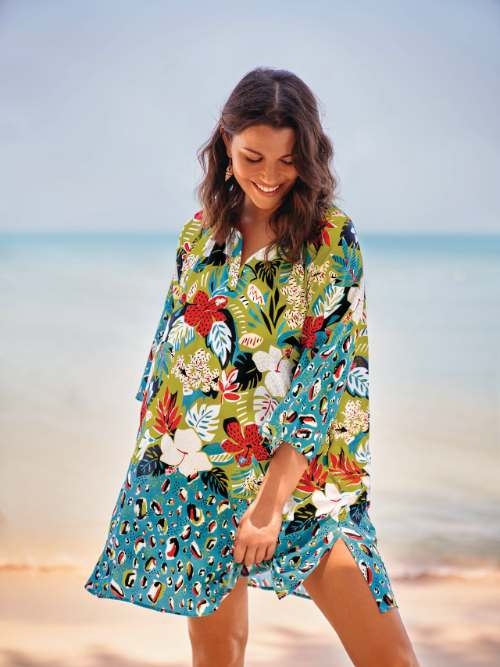Maillots de bain Rosa Faia Manihi turquoise robe de plage