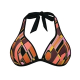 Maillots de bain Rosa Faia Mina noir/rose haut de bikini préformé