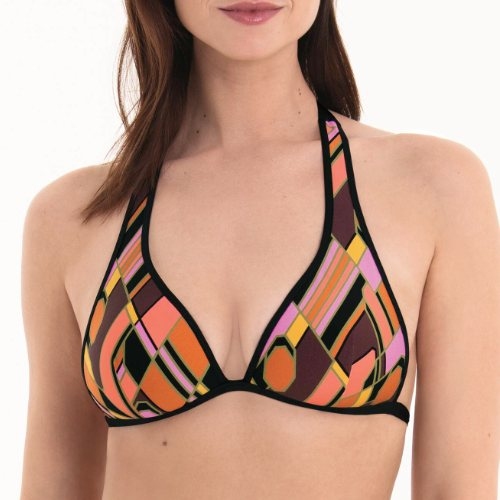 Maillots de bain Rosa Faia Mina noir/rose haut de bikini préformé
