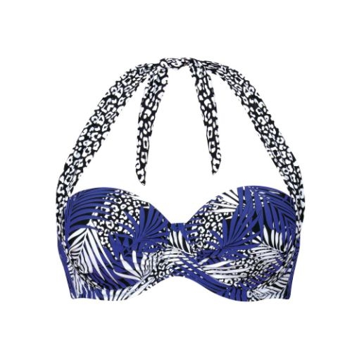 Maillots de bain Rosa Faia Catalina noir/blanc haut de bikini préformé