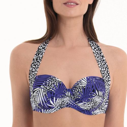 Maillots de bain Rosa Faia Catalina noir/blanc haut de bikini préformé