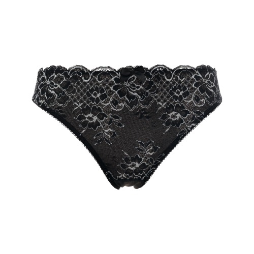 Guy de France Anemone Coronaria noir/blanc slip