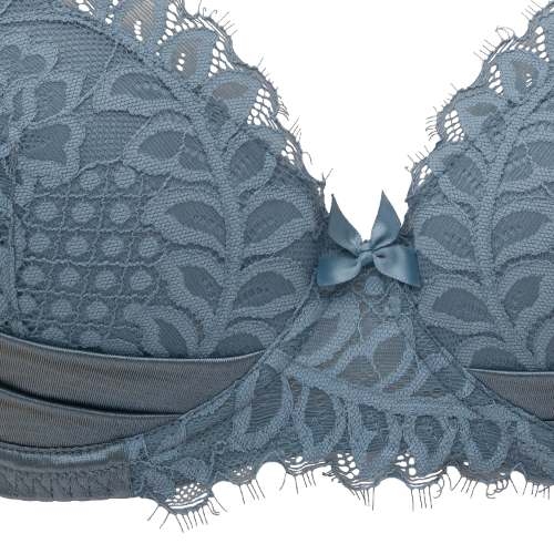 Guy de France Nikko Blue bleu glacier soutien-gorge rembourré