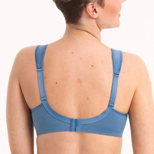 Anita Clara bleu soutien-gorge sans armatures en dentelle