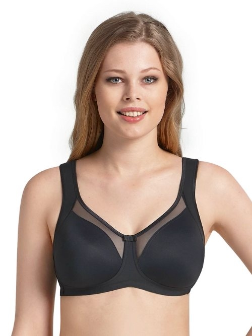Anita Clara noir soutien-gorge sans armatures en dentelle