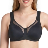 Anita Clara noir soutien-gorge sans armatures en dentelle