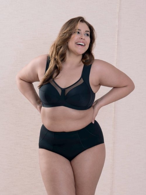 Anita Clara noir soutien-gorge sans armatures en dentelle