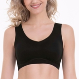 Anita Essential noir soutien-gorge sans armatures en dentelle
