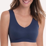 Anita Essential bleu soutien-gorge sans armatures en dentelle
