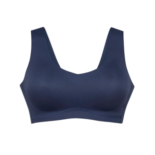 Anita Essential bleu soutien-gorge sans armatures en dentelle