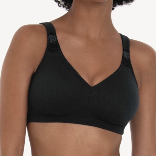 Anita Leni noir soutien-gorge sans armatures en dentelle