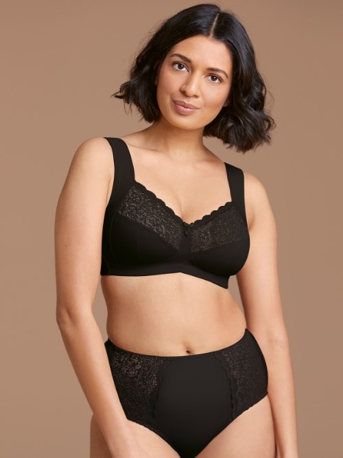 Anita Havanna noir soutien-gorge sans armatures en dentelle