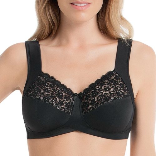 Anita Havanna noir soutien-gorge sans armatures en dentelle