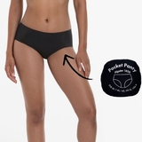 Anita Pocket Panty noir shortie