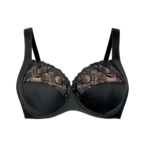 Anita Lucia noir soutien-gorge sans forme