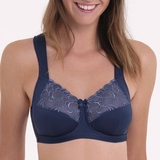 Anita Lucia bleu soutien-gorge sans armatures en dentelle