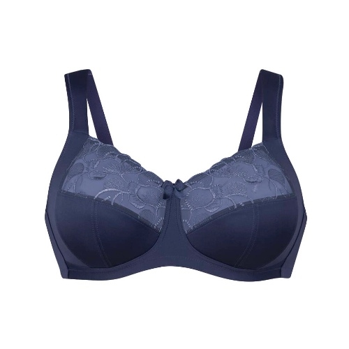 Anita Lucia bleu soutien-gorge sans armatures en dentelle