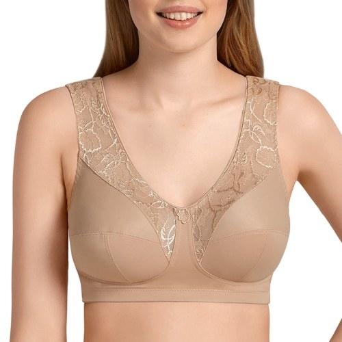 Anita MicroEnergen sable soutien-gorge sans armatures en dentelle