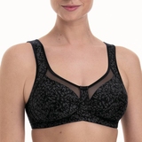 Anita Clara noir soutien-gorge sans armatures en dentelle