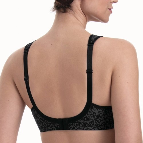 Anita Clara noir soutien-gorge sans armatures en dentelle