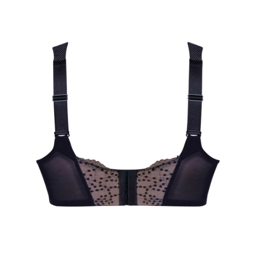 Anita Orely noir soutien-gorge sans armatures en dentelle
