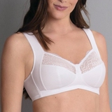Anita Orely blanc soutien-gorge sans armatures en dentelle