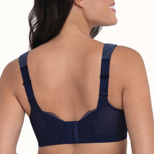 Anita Orely bleu marine soutien-gorge sans armatures en dentelle