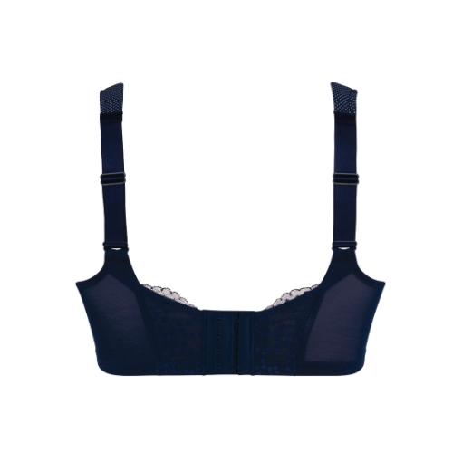 Anita Orely bleu marine soutien-gorge sans armatures en dentelle