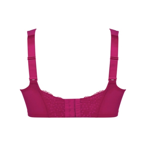 Anita Orely rouge soutien-gorge sans armatures en dentelle